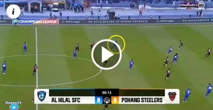 مباراة الهلال وبوهانج