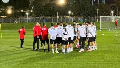 مران منتخب مصر