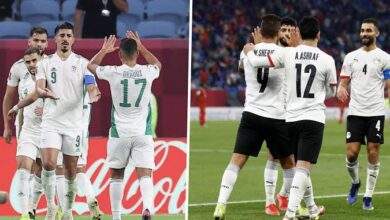 تاريخ مواجهات مصر والجزائر