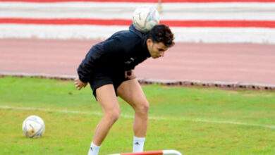 زيزو في مران الزمالك