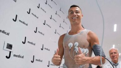 موعد الكشف الطبي لكريستيانو رونالدو