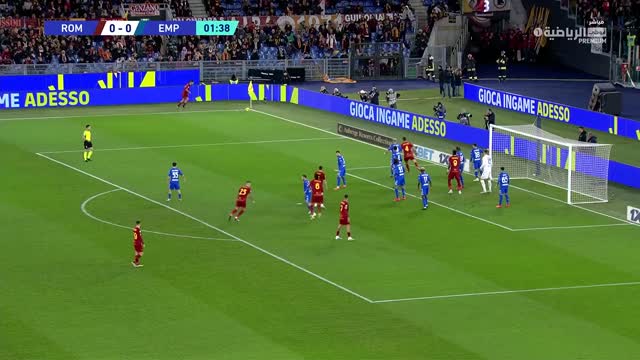 اهداف مباراة روما وامبولي (2-0) الدوري الايطالي