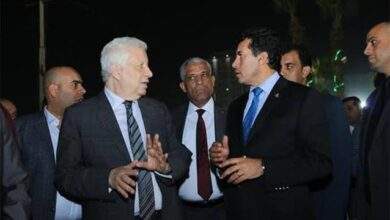 مرتضي منصور واشرف صبحي