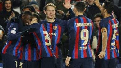 برشلونة يهزم إشبيلية