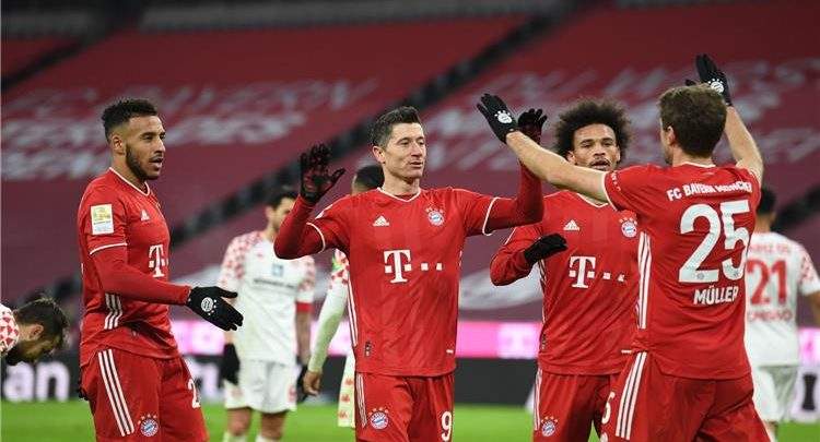 مشاهدة مباراة بايرن ميونخ وأوجسبروج