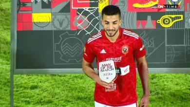 محمد عبد المنعم رجل المباراة