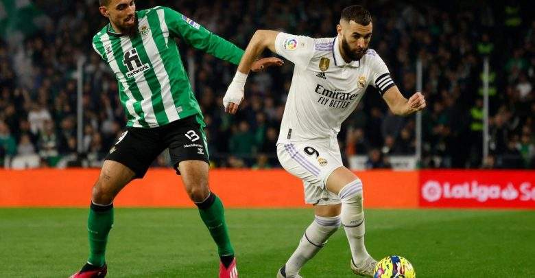 ريال بيتيس وريال مدريد