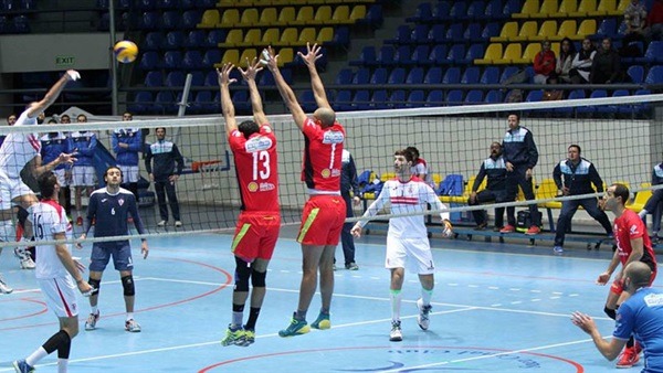 الأهلي والزمالك كرة طائرة