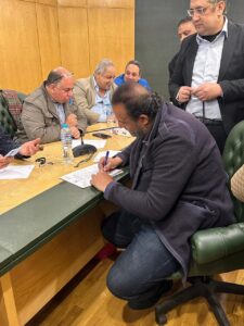 محمد شبانة يتقدم بأوراق ترشحه لنقابة الصحفيين 