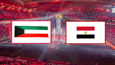 بث مباشر مباراة مصر والكويت