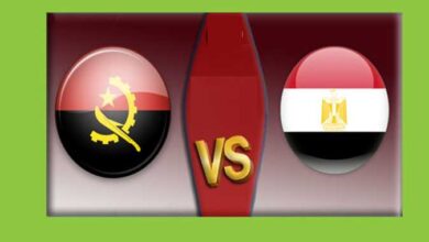 مشاهدة بث مباشر مباراة مصر وأنجولا