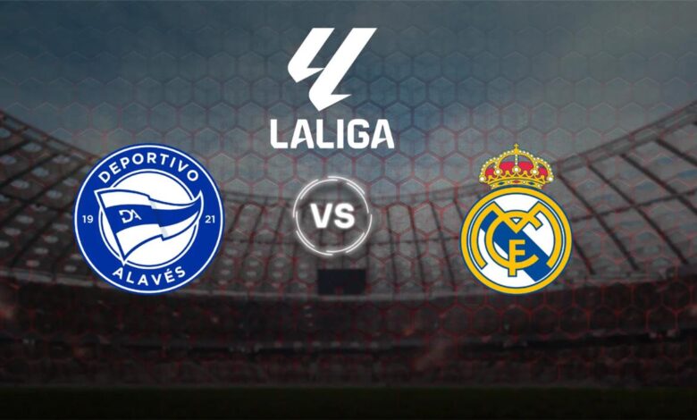 ريال مدريد في مهمة صعبة أمام ألافيس بالدوري الإسباني