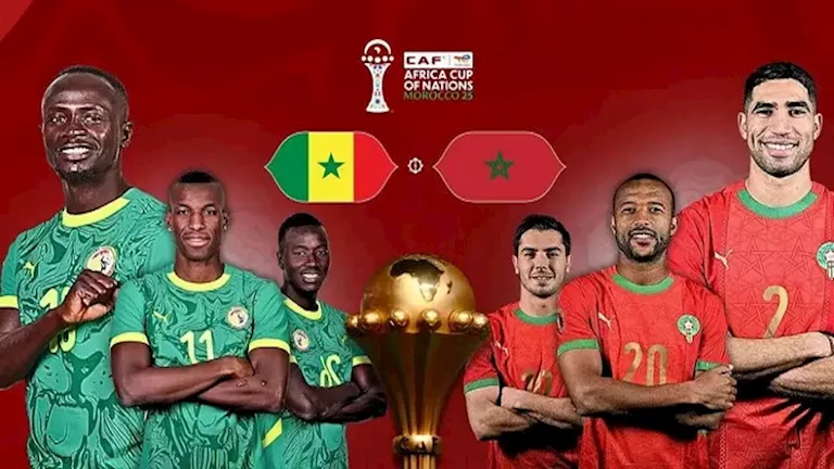 شاهد ببلاش بث مباشر لمباراة المغرب والسنغال في نهائي أمم إفريقيا