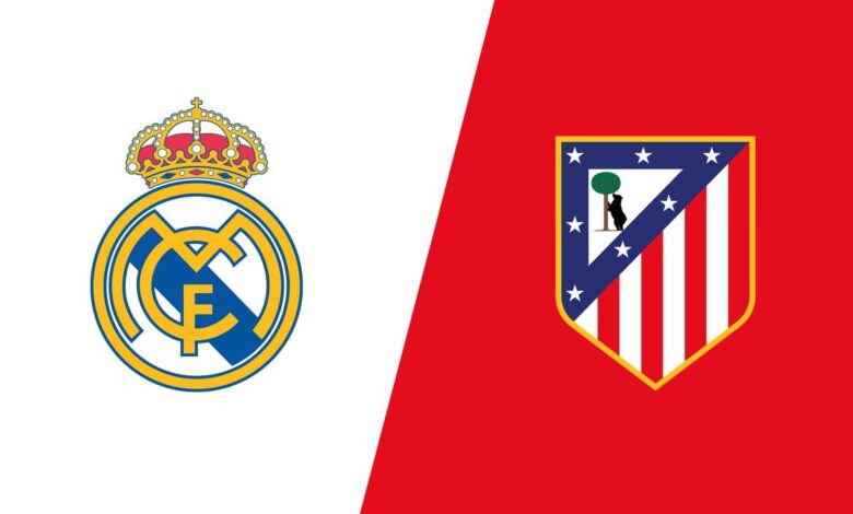 بث مباشر مباراة ريال مدريد وأتلتيكو مدريد