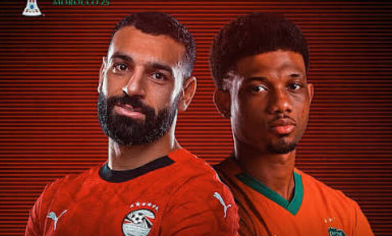 يلا شوت مباراة مصر وكوت ديفوار