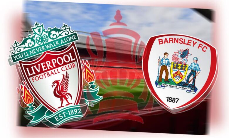 موعد مباراة  ليفربول وبارنسلي