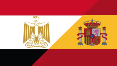 منتخب مصر وإسبانيا