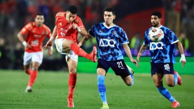 مباراة الأهلي و بيراميدز