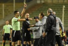 حكم مباراة الأهلي وسيراميكا