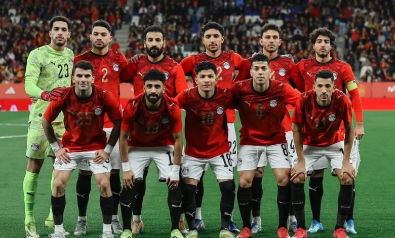 بعثة منتخب مصر تغادر إسبانيا 11 مساءً اليوم