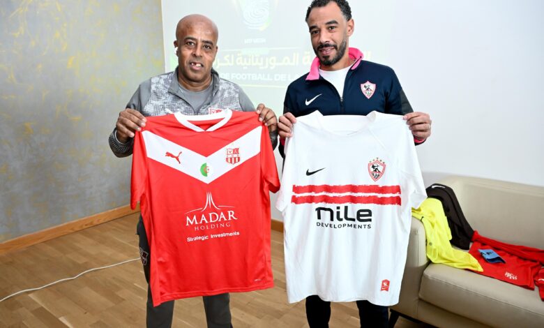 مباراة الزمالك وشباب بلوزداد