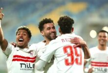 مباراة الزمالك وشباب بلوزداد