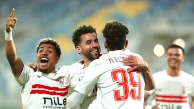 مباراة الزمالك وشباب بلوزداد