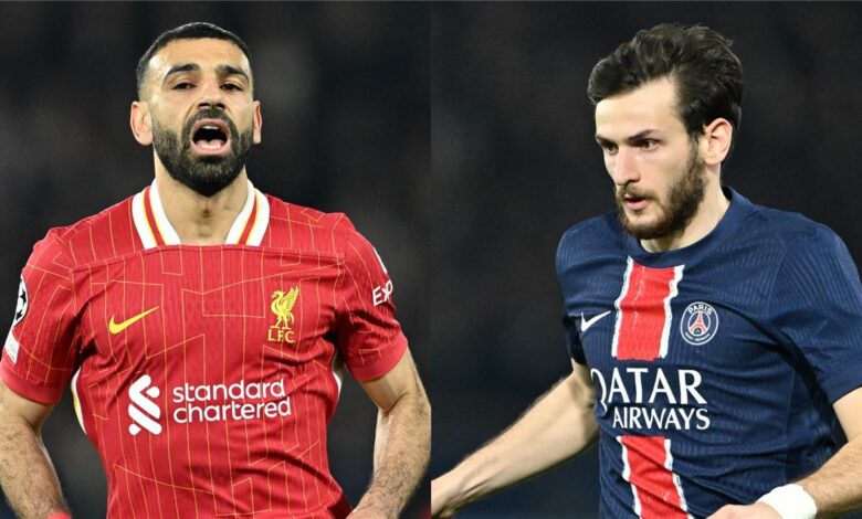 موعد مباراة ليفربول وباريس سان جيرمان ا