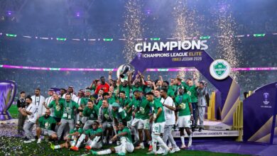 تتويج الأهلي السعودي