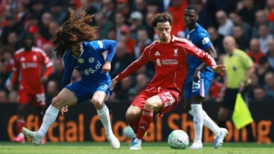 مباراة ليفربول وتشيلسي