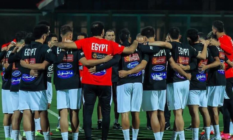 تدريبات منتخب مصر