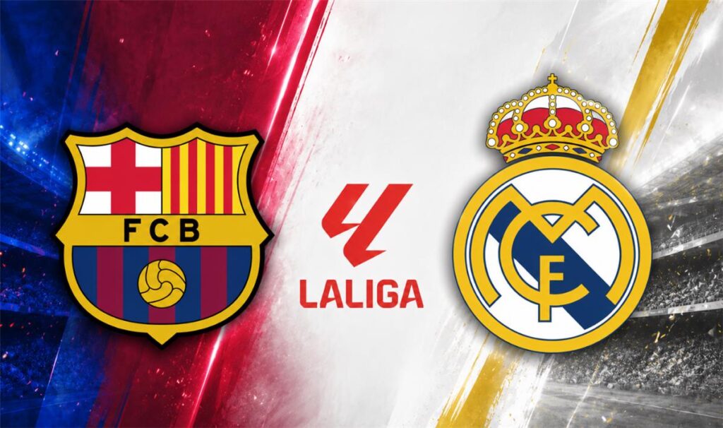 موعد مباراة برشلونة وريال مدريد