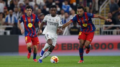مباراة برشلونة وريال مدريد