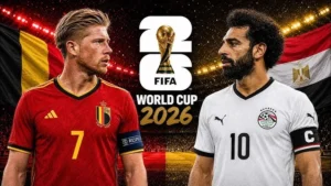 بث مباشر مصر وبلجيكا