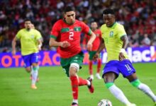 مباراة المغرب والبرازيل