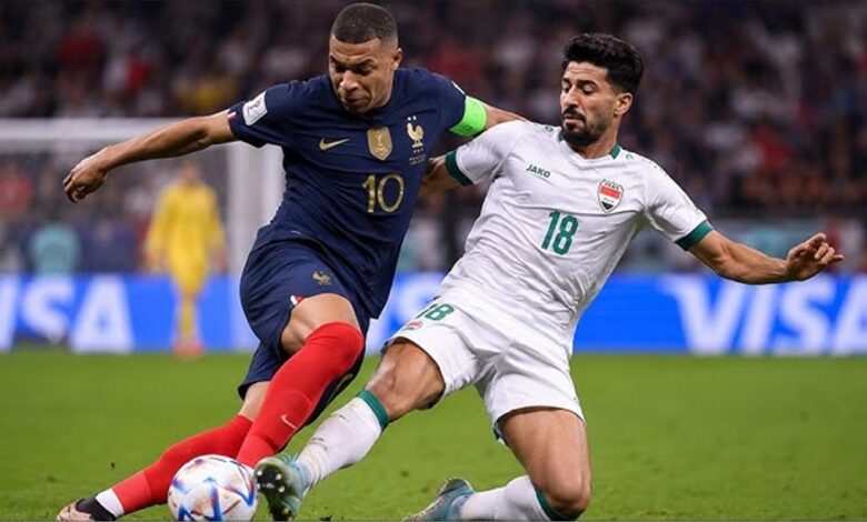 بث مباشر مباراة فرنسا والعراق