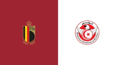 تونس وبلجيكا
