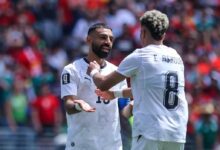 منتخب مصر أمام بلجيكا