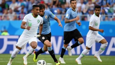 مباراة السعودية وأوروجواي