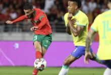 مباراة المغرب والبرازيل