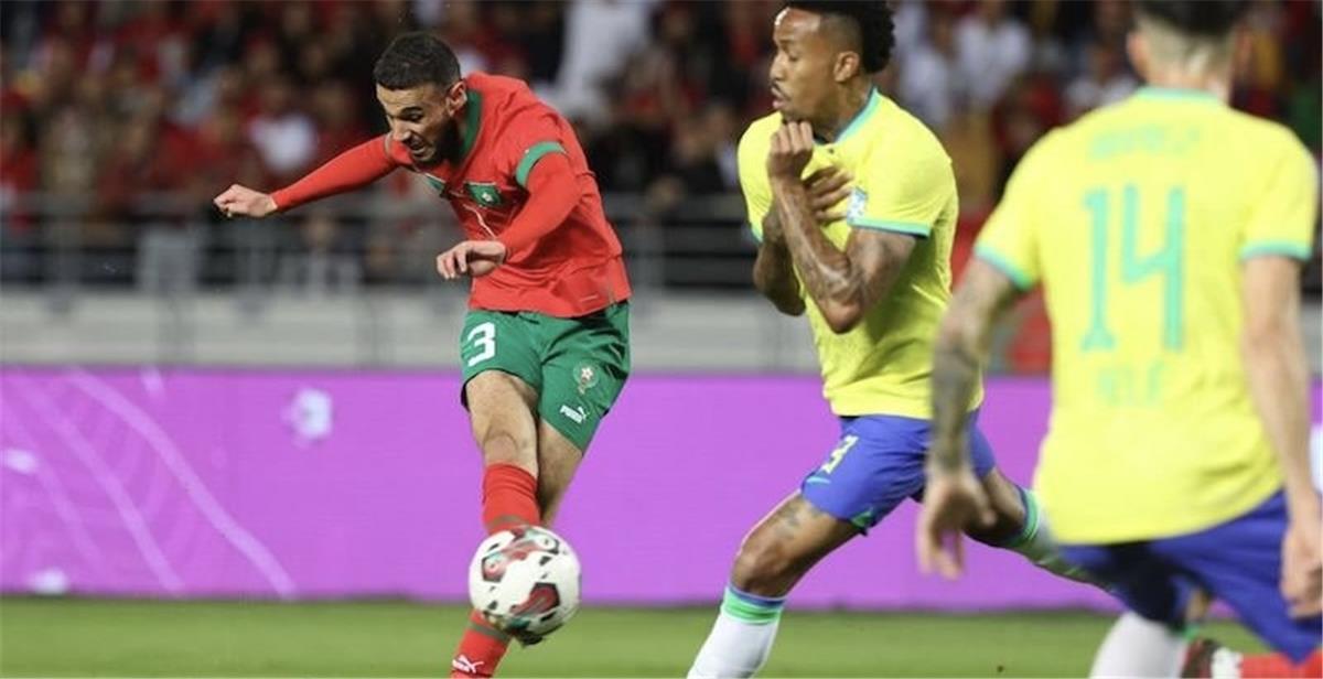 مباراة المغرب والبرازيل
