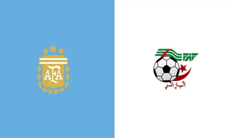 مباراة الجزائر والأرجنتين