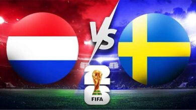 مباراة هولندا والسويد