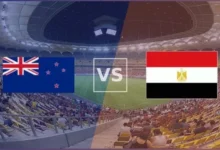 بث مباشر مصر ونيوزيلندا