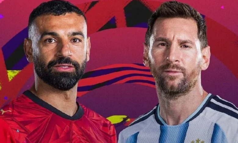 مباراة منتخب مصر والأرجنتين