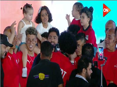 أسر لاعبي منتخب مصر