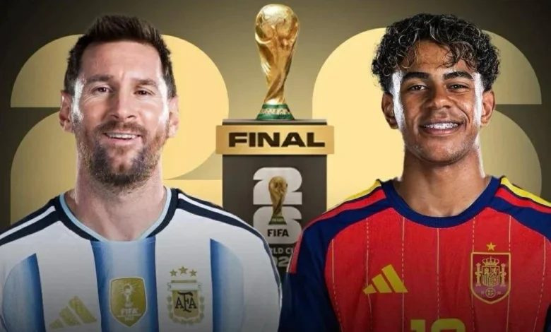 مباراة الأرجنتين وإسبانيا
