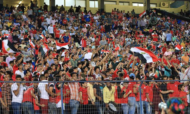 احتفالية منتخب مصر