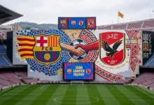 الأهلي وبرشلونة