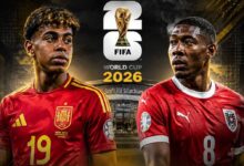 منتخب إسبانيا والنمسا